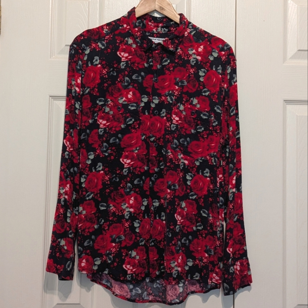 GUC American Apparel Unisex Button-Down Top